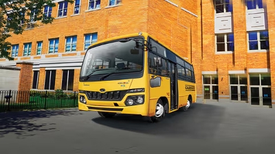 Mahindra Cruzio School Bus (HT Auto photo) 