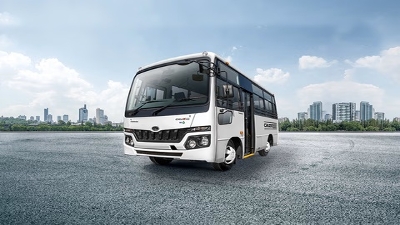 Mahindra Cruzio Staff Bus (HT Auto photo) 
