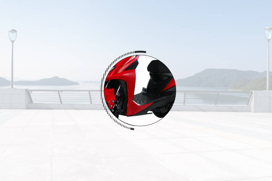 Amo Mobility Jaunty-3W Footspace View
