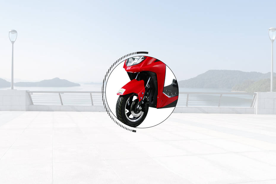 Amo Mobility Jaunty-3W Front Break View