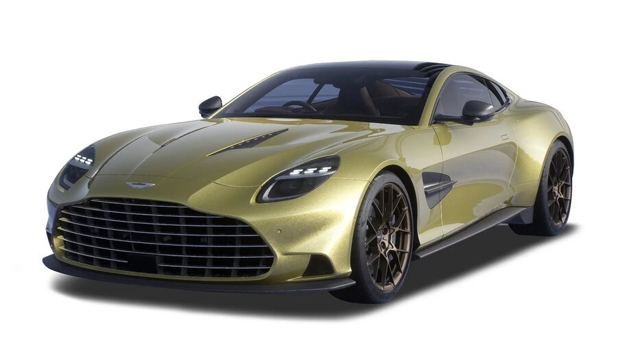 Aston Martin Vanquish Cosmopolitan Yellow