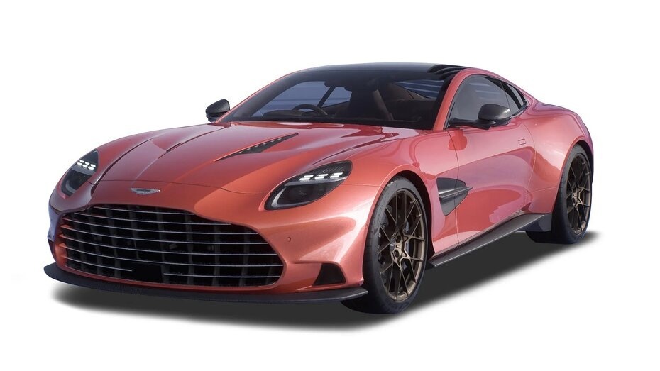 Aston Martin Vanquish Cosmos Orange