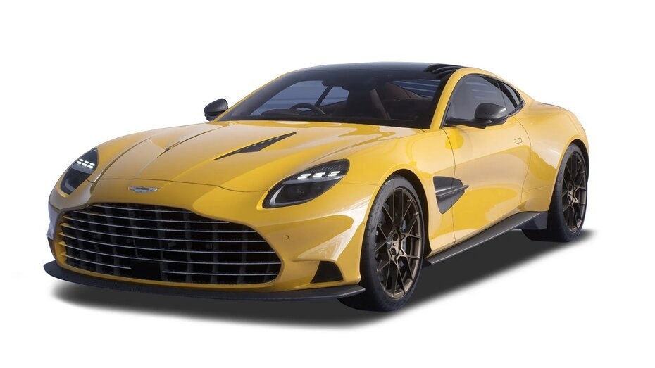 Aston Martin Vanquish Helios Yellow