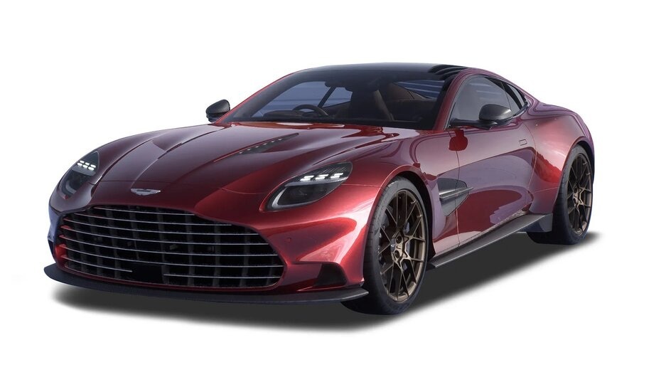 Aston Martin Vanquish Supernova Red