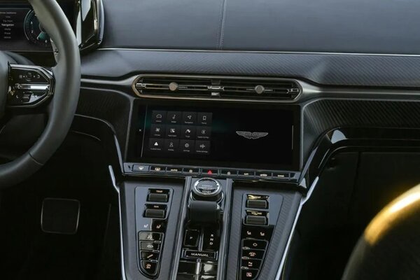 Aston Martin Vantage Infotainment System Main Menu