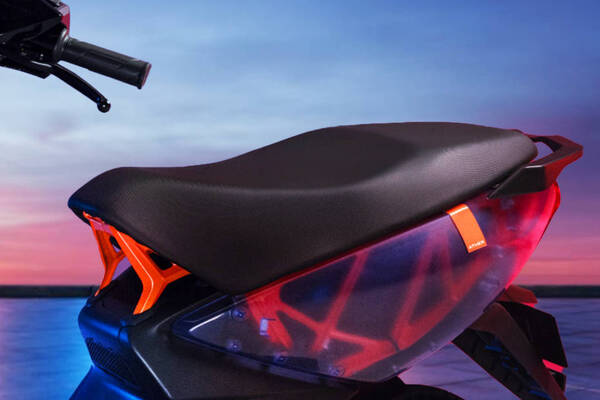 Ather Energy 450 Apex Seat View