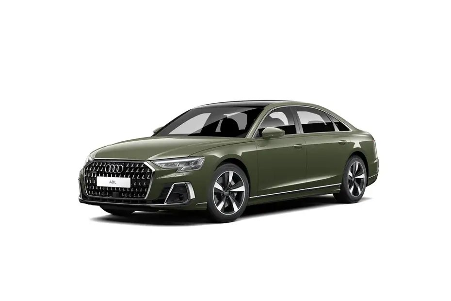 Audi A8 L District Green Metallic