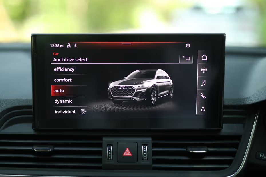 Audi Q5 Infotainment System Main Menu