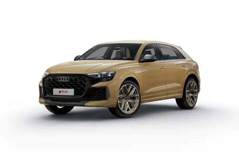 Audi RS Q8 Sakhir Gold Metallic