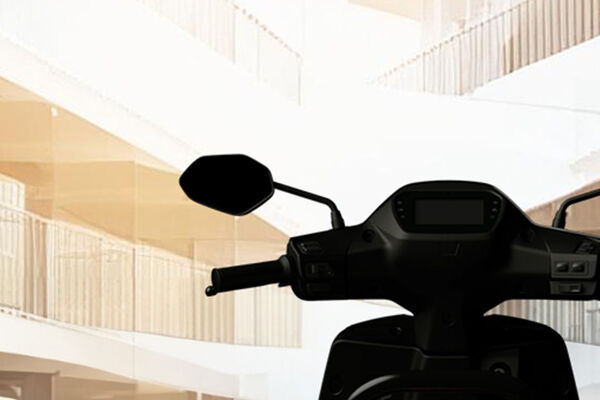BGauss RUV 350 Side Mirror View