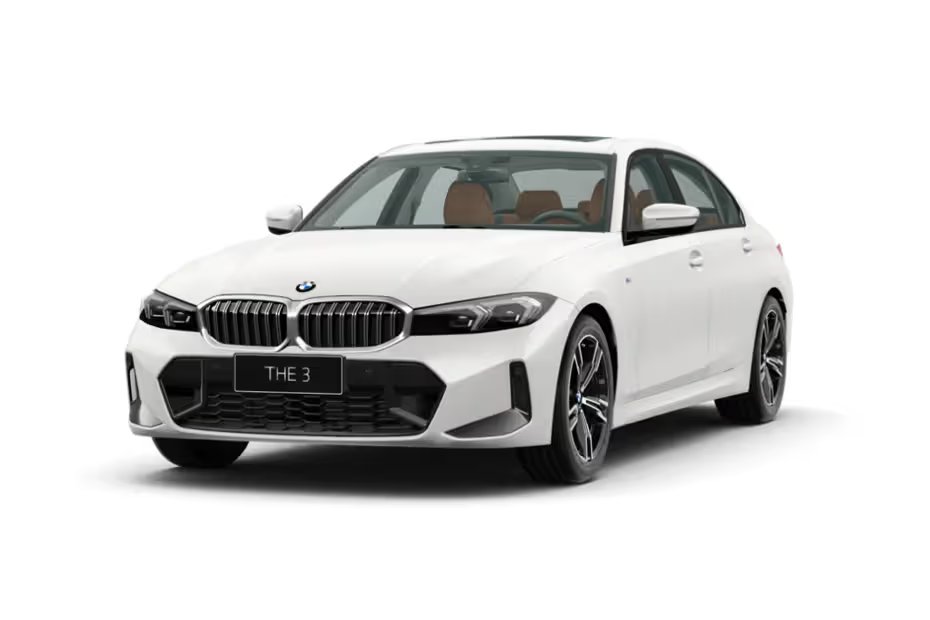 BMW 3 Series LWB Mineral White