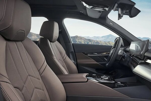 BMW 5 Series 2024 Door View Of Driver Seat