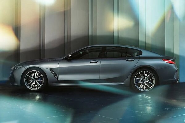 BMW 8 Series Left Side View