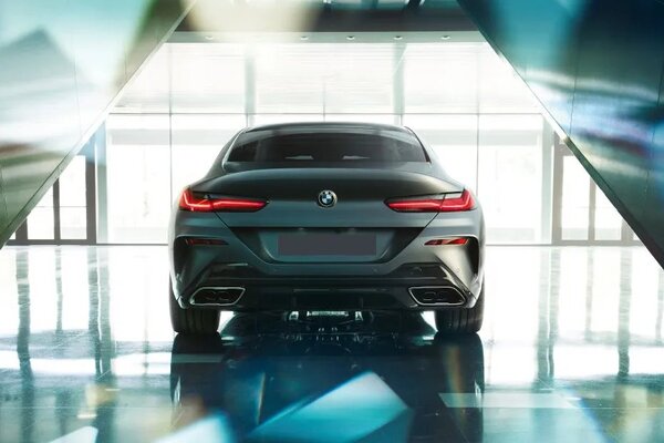 BMW 8 Series Rear View