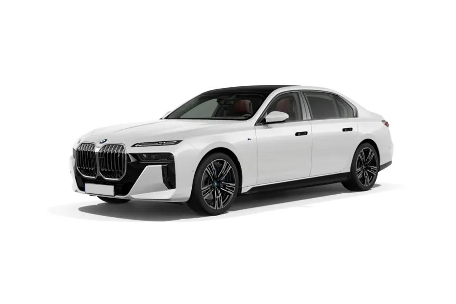 BMW i7 Mineral White Metallic