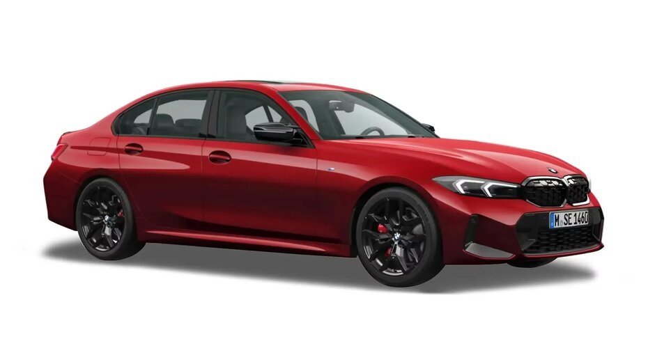 BMW M340i Fire Red