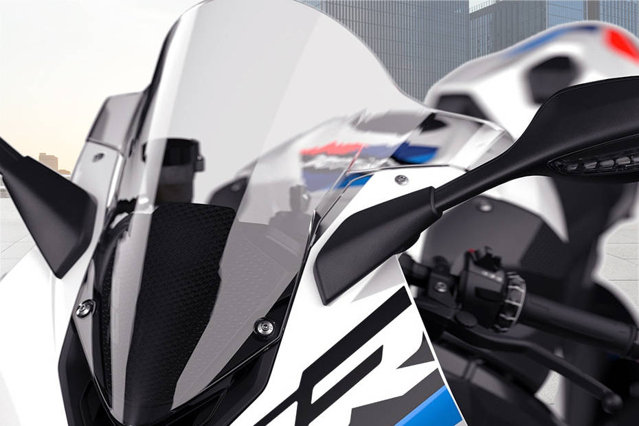 BMW S 1000 RR Windshield View