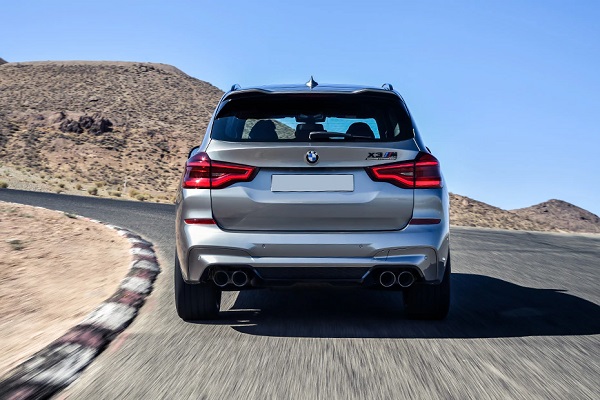 BMW X3 M Rear View