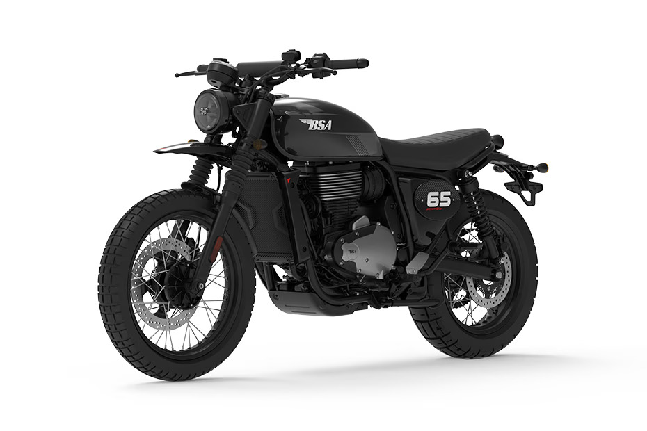 BSA Scrambler 650 Raven Black