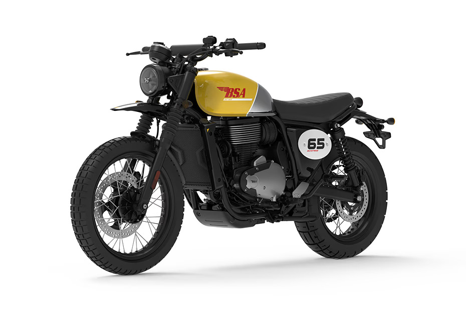 BSA Scrambler 650 Victor Yellow