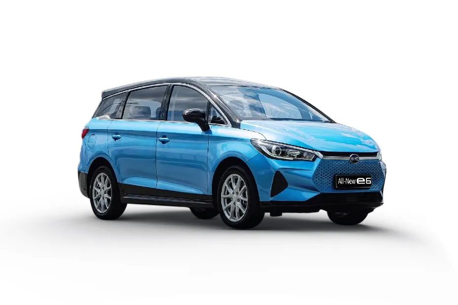 BYD e6 Blue With Black Roof