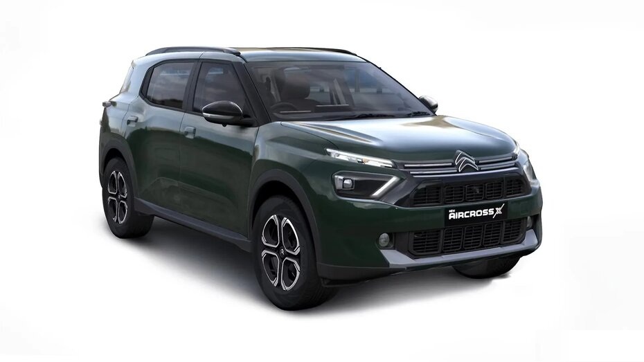 Citroen Aircross X Deep Forest Green
