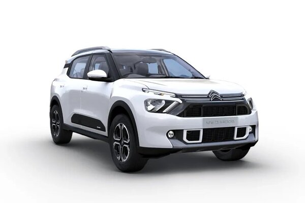 Citroen Aircross Polar White With Platinum Grey