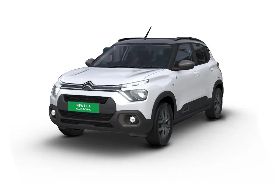 Citroen eC3 Polar White With Platinum Grey
