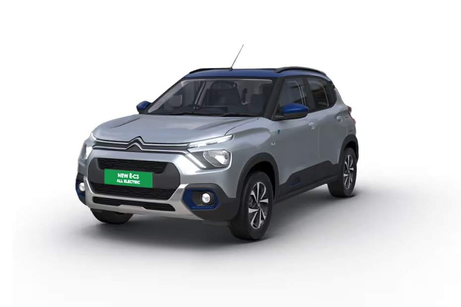 Citroen eC3 Steel Grey With Cosmo Blue