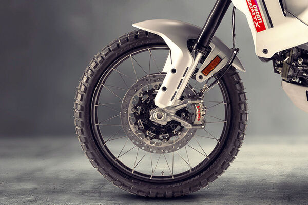 Ducati DesertX Front Wheel View