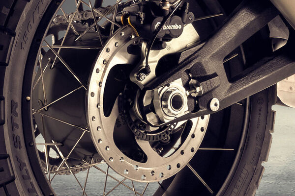 Ducati DesertX Rear Disk Break View