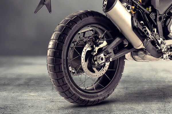 Ducati DesertX Rear Wheel View