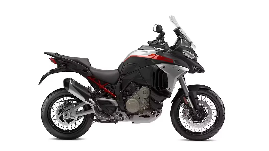Ducati Multistrada V4 Rally Brushed Aluminium And Matt Black