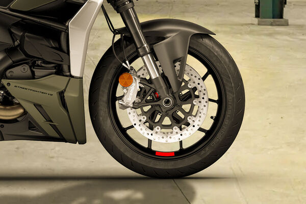 Ducati Streetfighter V2 Front Disk Break View