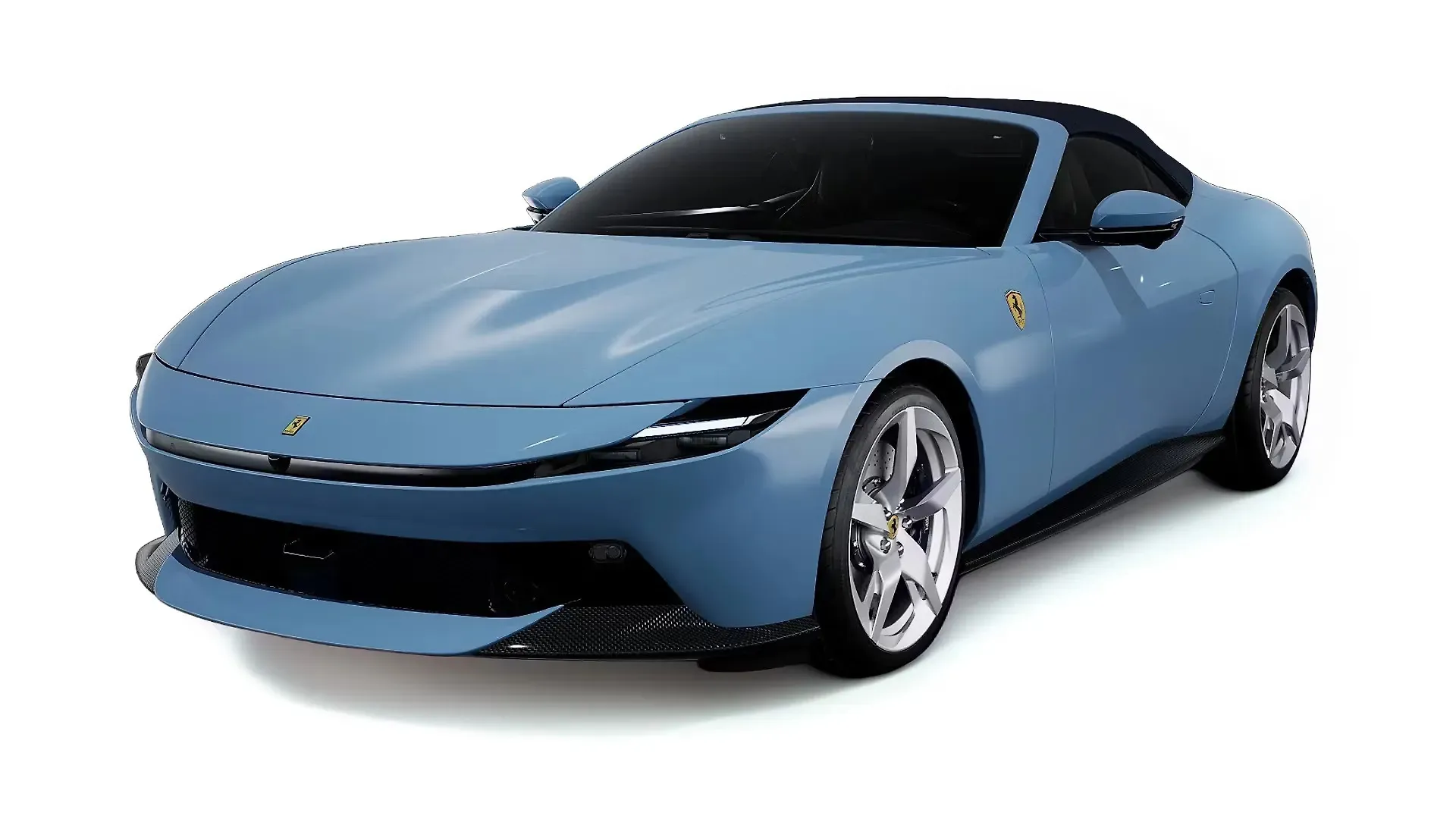 Ferrari Amalfi Spider Azzur Rola Plata