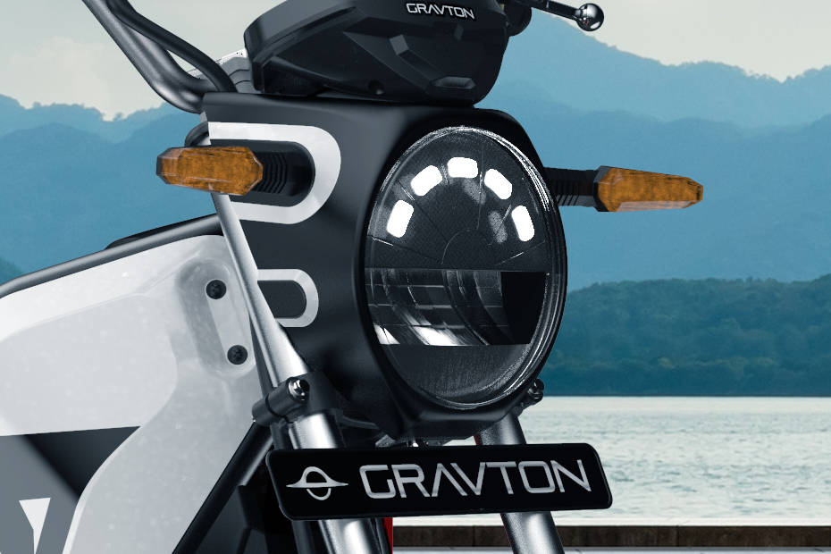 Gravton Motors Quanta Headlight View