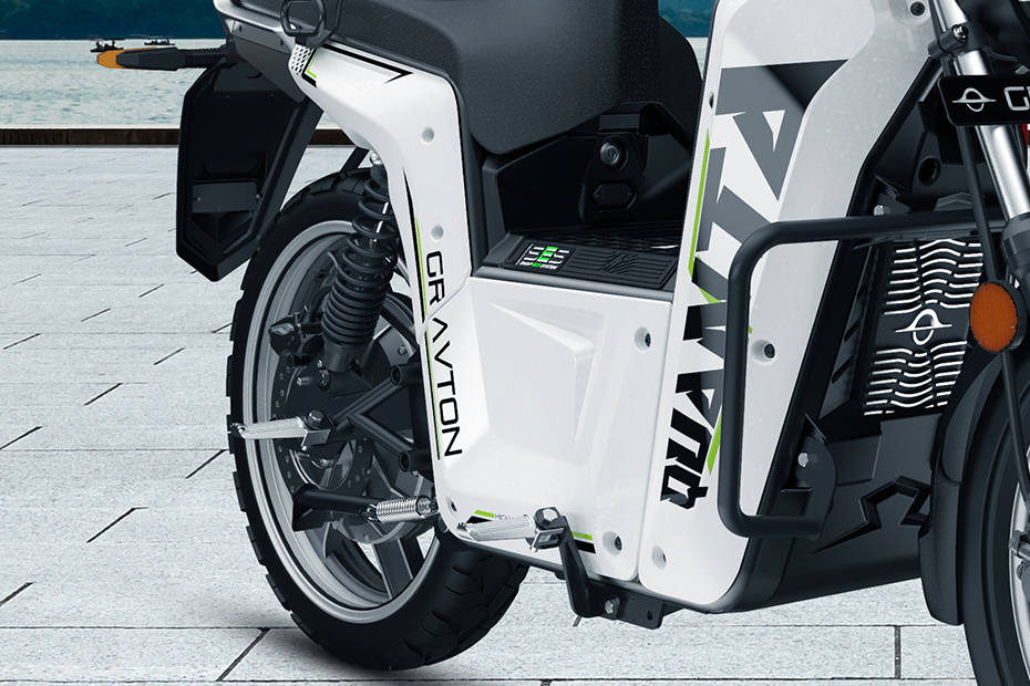 Gravton Motors Quanta Rear Tyre View