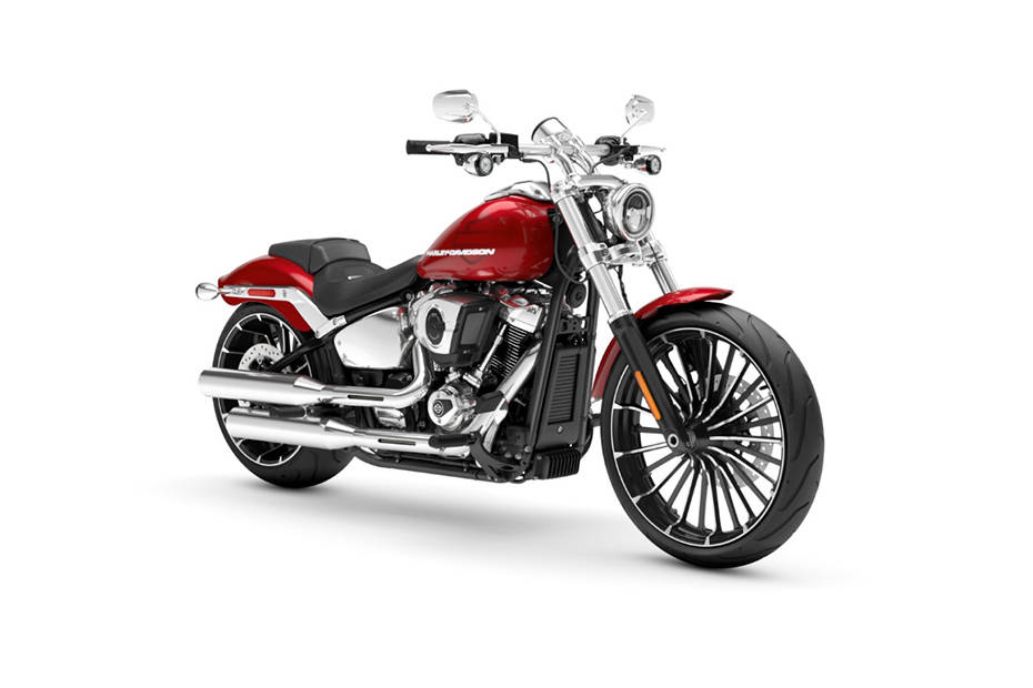 Harley-Davidson Breakout Brilliant Red Colour - Check Brilliant