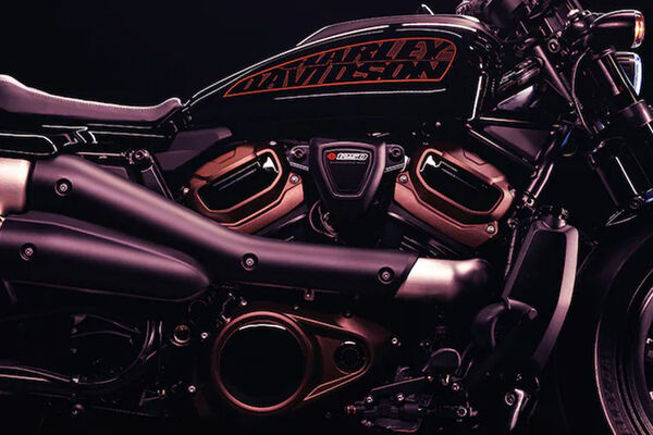 Harley-Davidson Sportster S Engine View