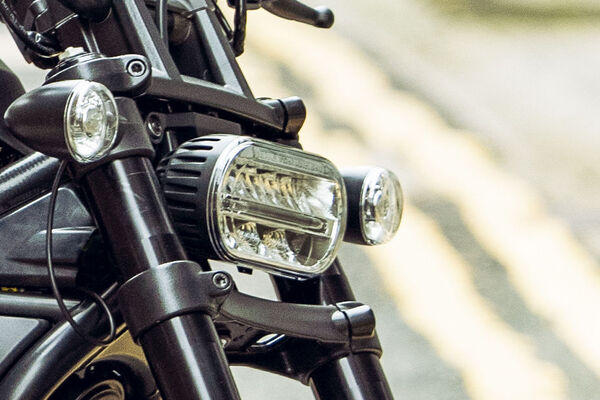 Harley-Davidson Sportster S Headlight View