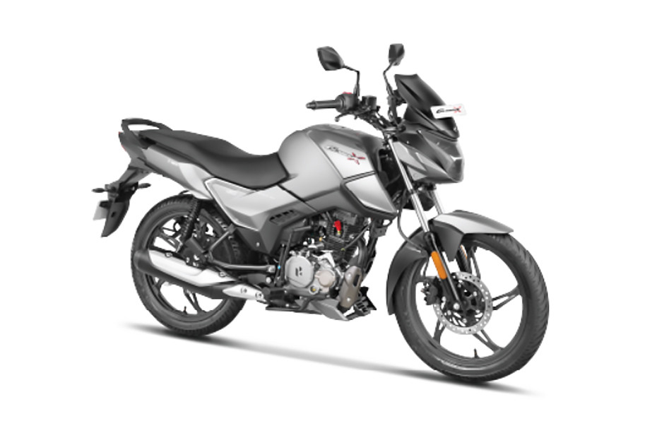 Metallic Silver Glamour Silver Colour Bike Glamour Bike Glamour