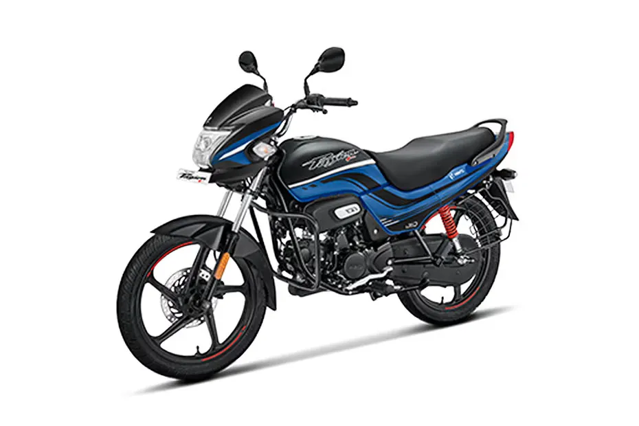 Hero Passion Plus Mettalic Nexus Blue