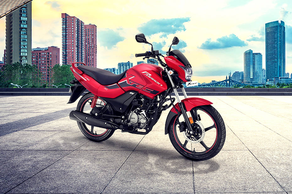 Hero Passion XTEC [2022-20240 Front Right View