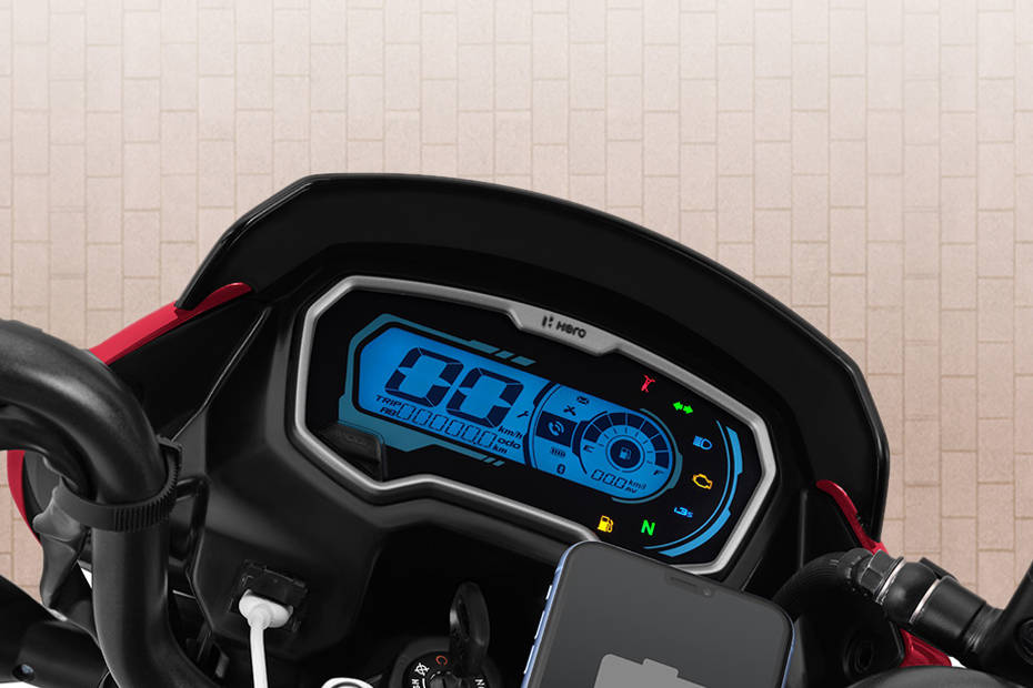 Hero Passion XTEC [2022-20240 Speedometer View