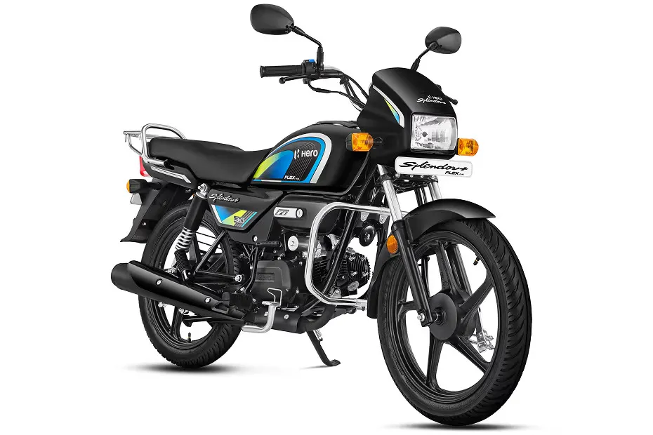 Hero Splendor Plus Flex Fuel Black