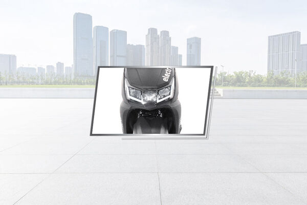 Hero Electric Atria Headlight View