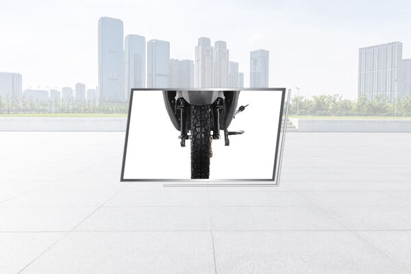 Hero Electric Atria Tyre View
