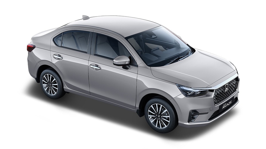 Honda Amaze Lunar Silver Metallic