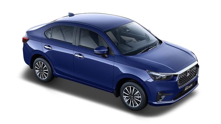 Honda Amaze Obsidian Blue Pearl