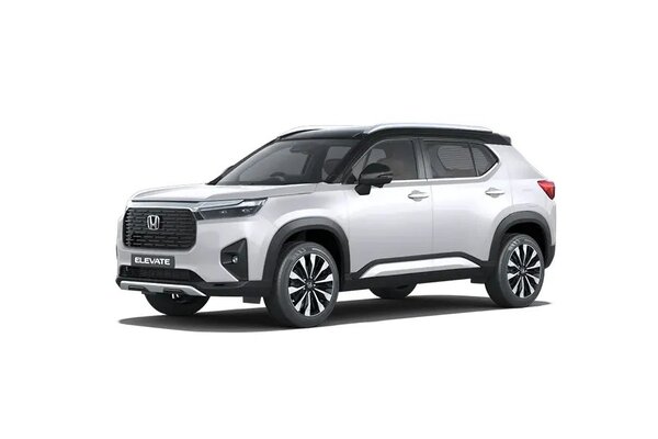 Honda Elevate Platinum White Pearl With Crystal Black Pearl